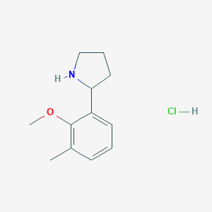 2-(2-Methoxy-3-methylphenyl)pyrrolidine HydrochlorideͼƬ