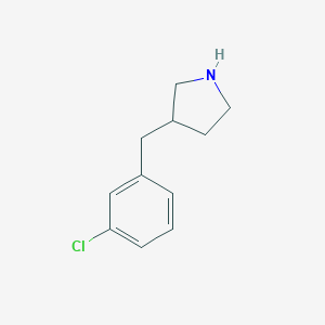 3-[(3-Chlorophenyl)methyl]pyrrolidineͼƬ