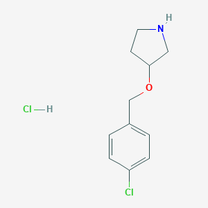 3-[(4-Chlorobenzyl)oxy]pyrrolidine HydrochlorideͼƬ