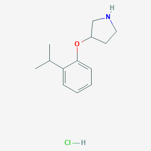 3-(2-Isopropylphenoxy)pyrrolidine HydrochlorideͼƬ