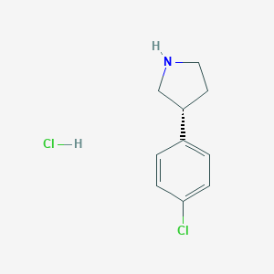 (R)-3-(4-Chlorophenyl)pyrrolidine HydrochlorideͼƬ