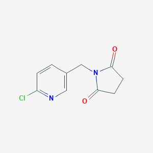 1-[(6-Chloropyridin-3-yl)methyl]pyrrolidine-2,5-dioneͼƬ