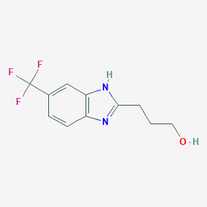 2-(3-Hydroxy-N-propyl)-5-(trifluoromethyl)benzimidazoleͼƬ