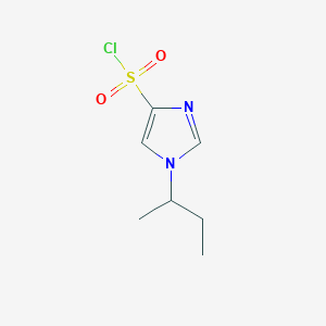 1-(butan-2-yl)-1H-imidazole-4-sulfonyl chlorideͼƬ