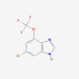 6-Bromo-4-(Trifluoromethoxy)-1h-BenzimidazoleͼƬ