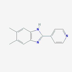 5,6-Dimethyl-2-(pyridin-4-yl)-1H-benzo[D]imidazoleͼƬ