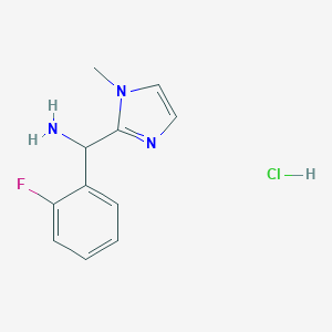 (2-Fluorophenyl)-1-methyl-1H-imidazole-2-methanamine Hydrochloride(1:1)ͼƬ