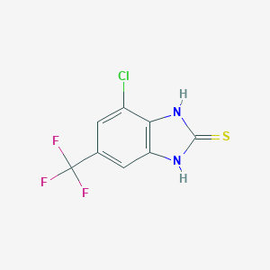 4-Chloro-2-mercapto-6-(trifluoromethyl)-benzimidazoleͼƬ