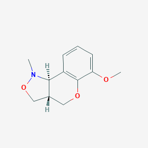 (2R,6S)-10-Methoxy-3-methyl-4,8-dioxa-3-azatricyclo[7,4,0,02,6]trideca-1(13),9,11-trieneͼƬ