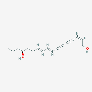 (2Z,8E,10E,14S)-2,8,10-Heptadecatriene-4,6-diyne-1,14-diolͼƬ