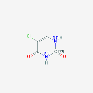 5-Chlorouracil-15N2,13CͼƬ