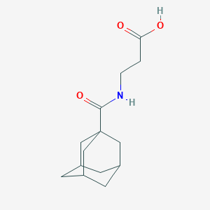 3-(Adamantan-1-ylformamido)propanoic Acid图片