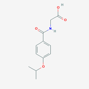 2-{[4-(Propan-2-yloxy)phenyl]formamido}acetic AcidͼƬ