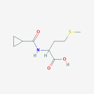 2-(cyclopropylformamido)-4-(methylsulfanyl)butanoic AcidͼƬ