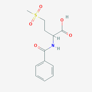 4-Methanesulfonyl-2-(phenylformamido)butanoic AcidͼƬ