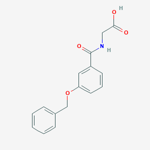 2-{[3-(Benzyloxy)phenyl]formamido}acetic AcidͼƬ