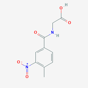 2-[(4-Methyl-3-nitrophenyl)formamido]acetic AcidͼƬ