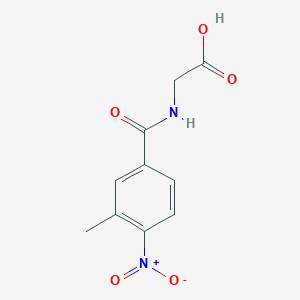 2-[(3-methyl-4-nitrophenyl)formamido]acetic acidͼƬ