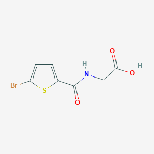 2-[(5-Bromothiophen-2-yl)formamido]acetic AcidͼƬ