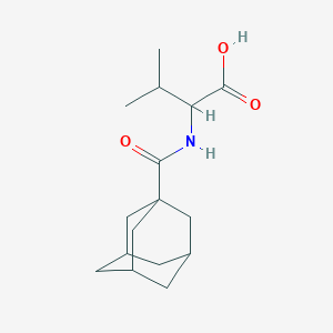 2-(Adamantan-1-ylformamido)-3-methylbutanoic AcidͼƬ