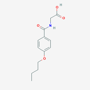 2-[(4-Butoxyphenyl)formamido]acetic AcidͼƬ