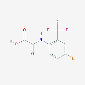 {[4-Bromo-2-(trifluoromethyl)phenyl]carbamoyl}formic AcidͼƬ