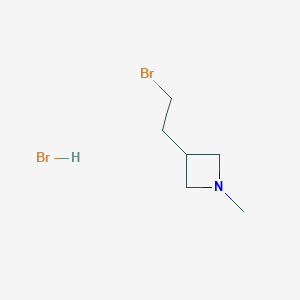 3-(2-Bromoethyl)-1-methylazetidine hydrobromideͼƬ