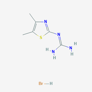 1-(4,5-Dimethyl-1,3-Thiazol-2-Yl)Guanidine Hydrobromide图片