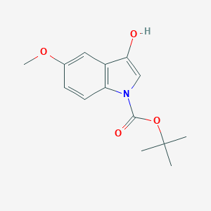 3-Hydroxy-5-methoxy-1H-indole,N-BOC protectedͼƬ