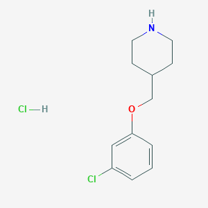 4-[(3-Chlorophenoxy)methyl]piperidinehydrochlorideͼƬ