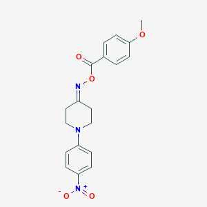 4-{[(4-methoxybenzoyl)oxy]imino}-1-(4-nitrophenyl)piperidineͼƬ