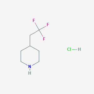 4-(2,2,2-trifluoroethyl)piperidine hydrochlorideͼƬ