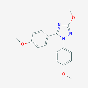 3-Methoxy-1,5-bis(4-methoxyphenyl)-1H-1,2,4-triazoleͼƬ