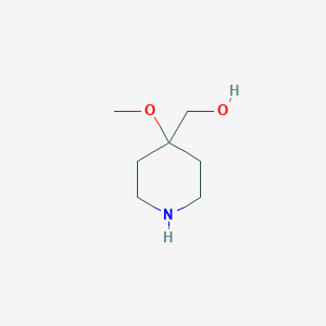 4-Methoxy-4-(hydroxymethyl)-piperidineͼƬ