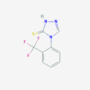 4-[2-(Trifluoromethyl)phenyl]-4H-1,2,4-triazole-3-thiolͼƬ