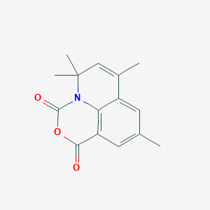 5,5,7,9-tetramethyl-1H,5H-[1,3]oxazino[5,4,3-ij]quinoline-1,3-dioneͼƬ