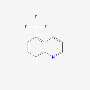 8-Methyl-5-(trifluoromethyl)quinoline图片