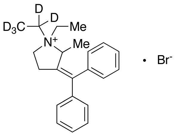 3-(Diphenylmethylene)-1,1-diethyl-2-methylpyrrolidin-1-ium bromideͼƬ