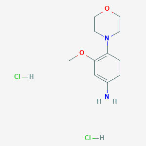 3-甲氧基-4-(4-吗啉基)苯胺双盐酸盐图片