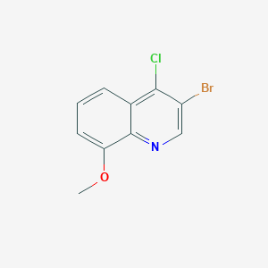 3-Bromo-4-chloro-8-methoxyquinolineͼƬ