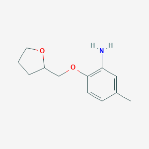 5-Methyl-2-(tetrahydro-2-furanylmethoxy)anilineͼƬ