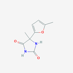 5-methyl-5-(5-methylfuran-2-yl)imidazolidine-2,4-dioneͼƬ