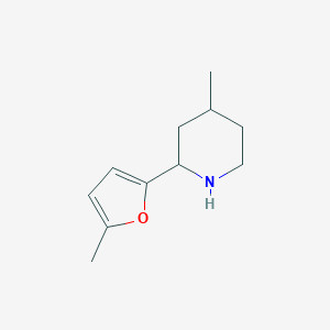 4-methyl-2-(5-methylfuran-2-yl)piperidineͼƬ