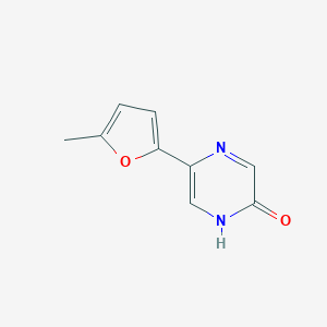 5-(5-methylfuran-2-yl)pyrazin-2-olͼƬ