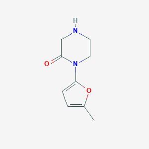 1-(5-methylfuran-2-yl)piperazin-2-oneͼƬ