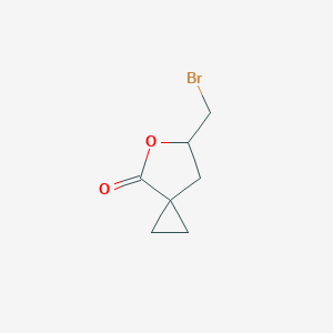 6-(bromomethyl)-5-oxaspiro[2,4]heptan-4-oneͼƬ