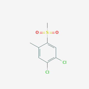 1,2-Dichloro-4-methyl-5-(methylsulfonyl)benzeneͼƬ