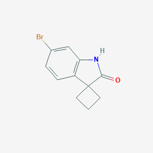 6'-Bromospiro[cyclobutane-1,3'-indolin]-2'-oneͼƬ