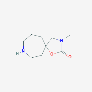 3-methyl-1-oxa-3,8-diazaspiro[4,6]undecan-2-oneͼƬ