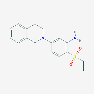 5-[3,4-Dihydro-2(1H)-isoquinolinyl]-2-(ethylsulfonyl)anilineͼƬ